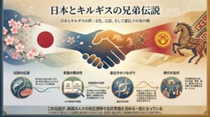 日本とキルギスの「兄弟伝説」