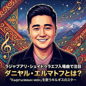 ラジャブアリ・シェイドゥラエフ入場曲でも注目｜ダニヤル・エルマトフとは？「Кыргызмын мен」を歌うキルギスのスター
