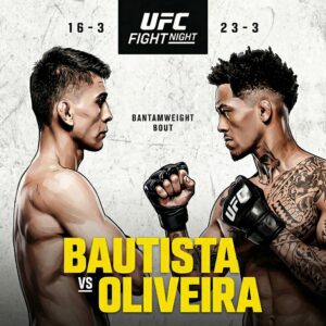 UFCファイトナイト・ラスベガス113：バティスタ vs. オリヴェイラ｜試合結果まとめ